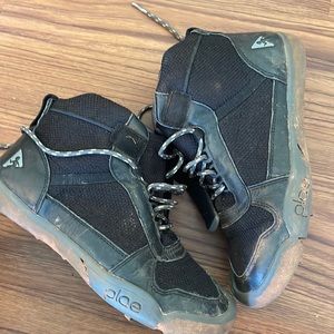 PLAE Black Kaiden boots size 2
